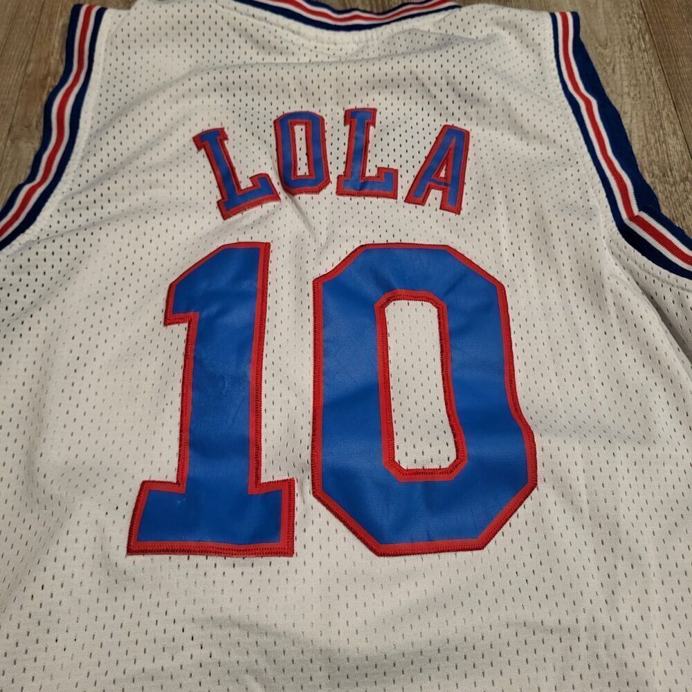 Space Jam Tune Squad Lola Bunny #10 Home Jersey Men's Size Small - Picture 3 of 8
